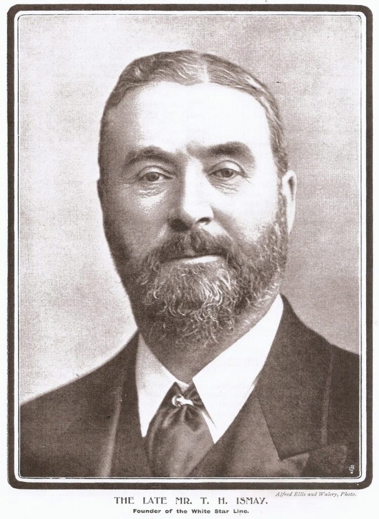 black-and-white photo of Thomas Henry Ismay