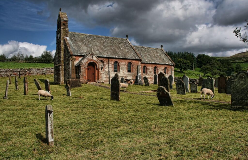 Croglin village cemetery